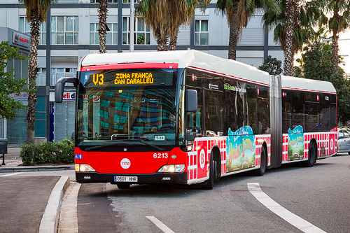 Autobús en Barcelona