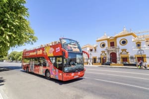 Bus turistico a Siviglia
